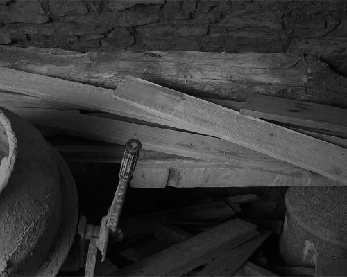 Bétonnière + bois
